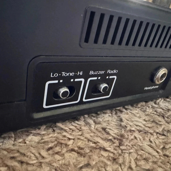 Vintage Veratron Alarm Clock Radio Excellent Condition Tested - Picture 4 of 5